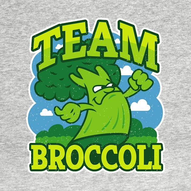 Team Broccoli - Funny Broccoli Sports by propellerhead